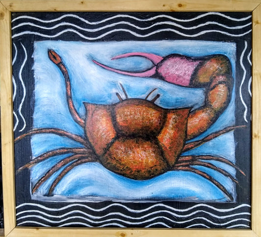 Fiddler Crab Painting